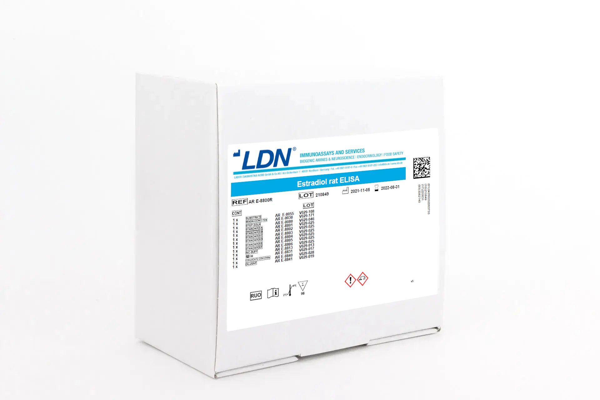 LDN Estradiol ELISA for rat, suitable for endocrinological applications in preclinical research.